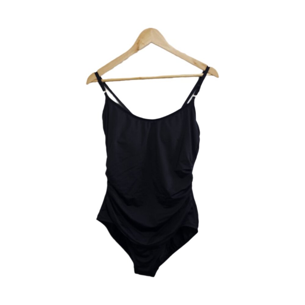 Black one piece swimsuit size XL